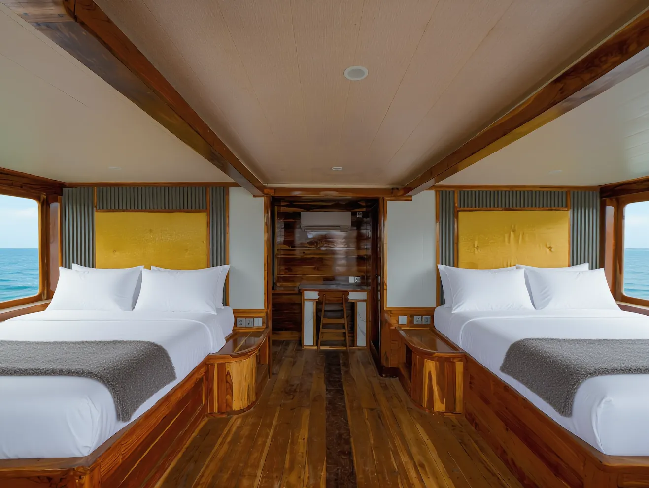 Aurea Cabin Naturalia Phinisi Boat Komodo Dreamland Tour 1