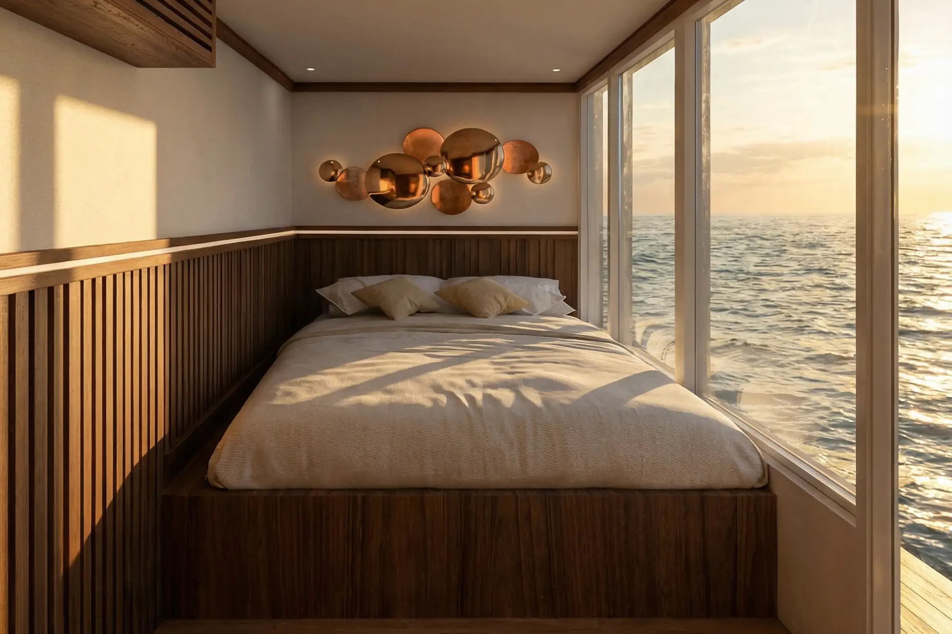 Master cabin 1&2 aura suci liveaboard komodo dreamland tour 3