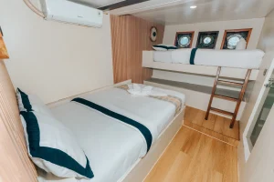 Shared Cabin 3 Pax Tara phinisi boat komodo - Komodo Dreamland Tour 2